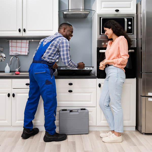 can you provide an estimate for cooktop repair before beginning any work in Skyland Estates Virginia